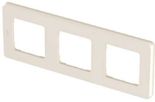 Рамка универсальная Legrand Inspiria 3-м. слоновая кость картинка